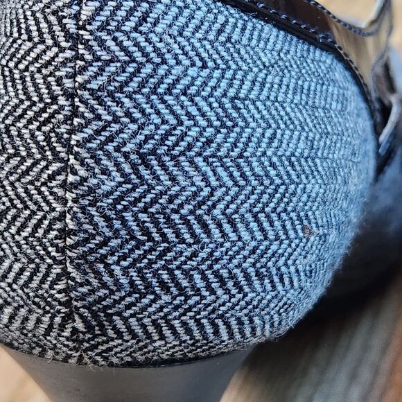 🩵DexFlex Comfort Herringbone T-Strap Heels Size 8.5 - Picture 10 of 13